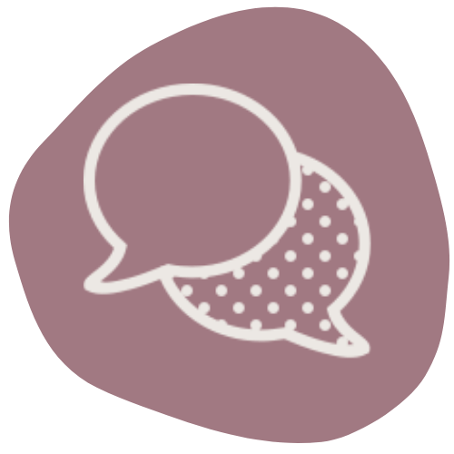 Cartoon speech bubbles